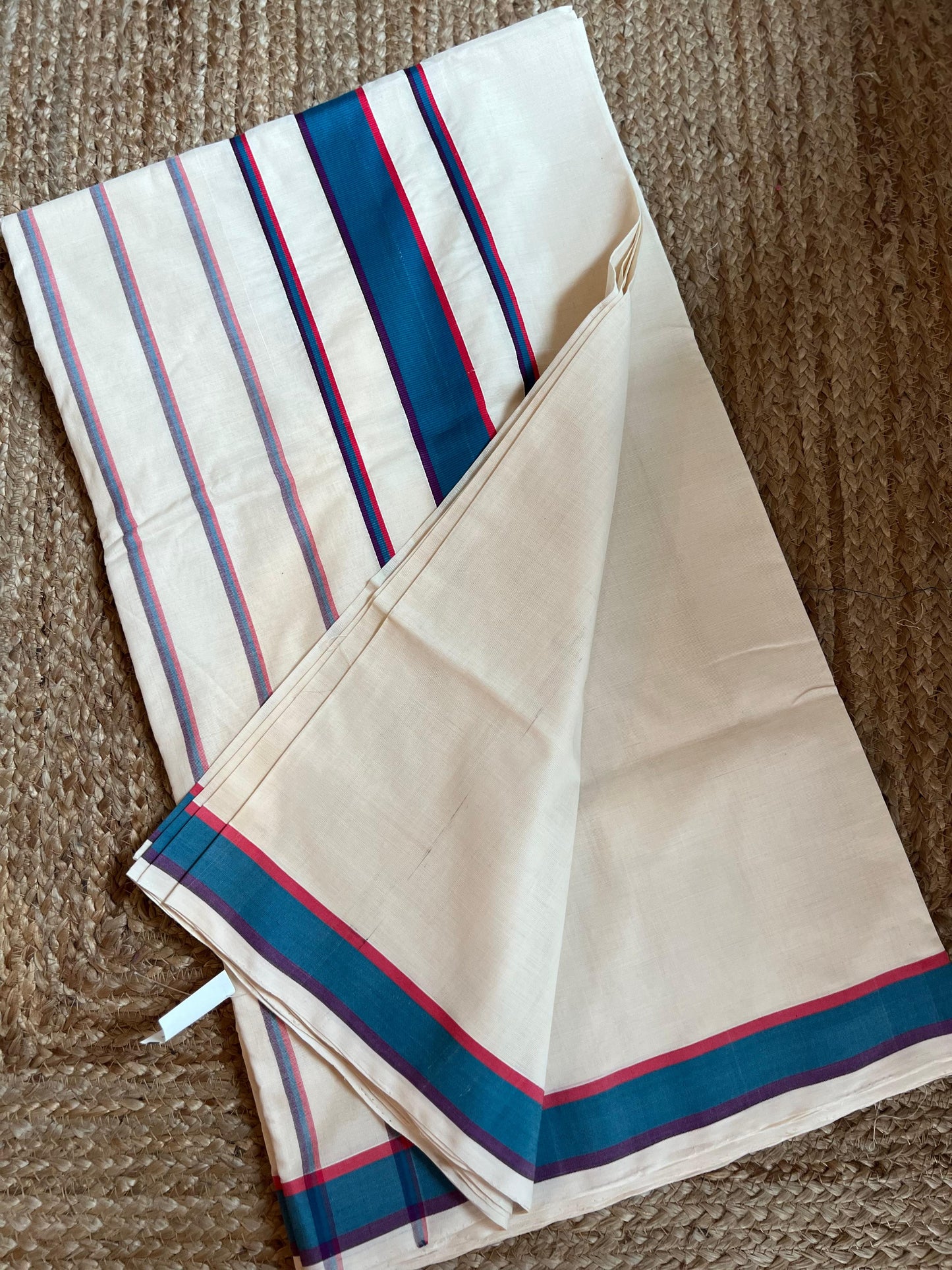 MULTI COLOR STRIPE KARA SAREE
