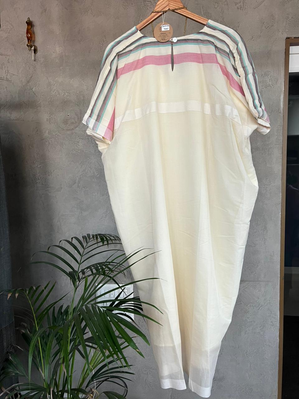 Kerala Kara Kaftan dress