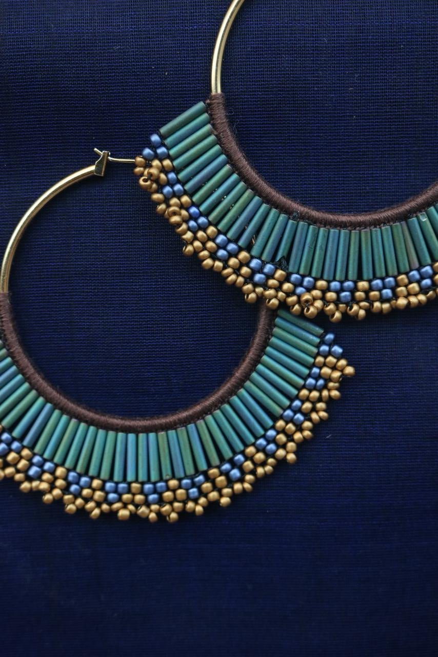 HANDMADE LOOP EARING