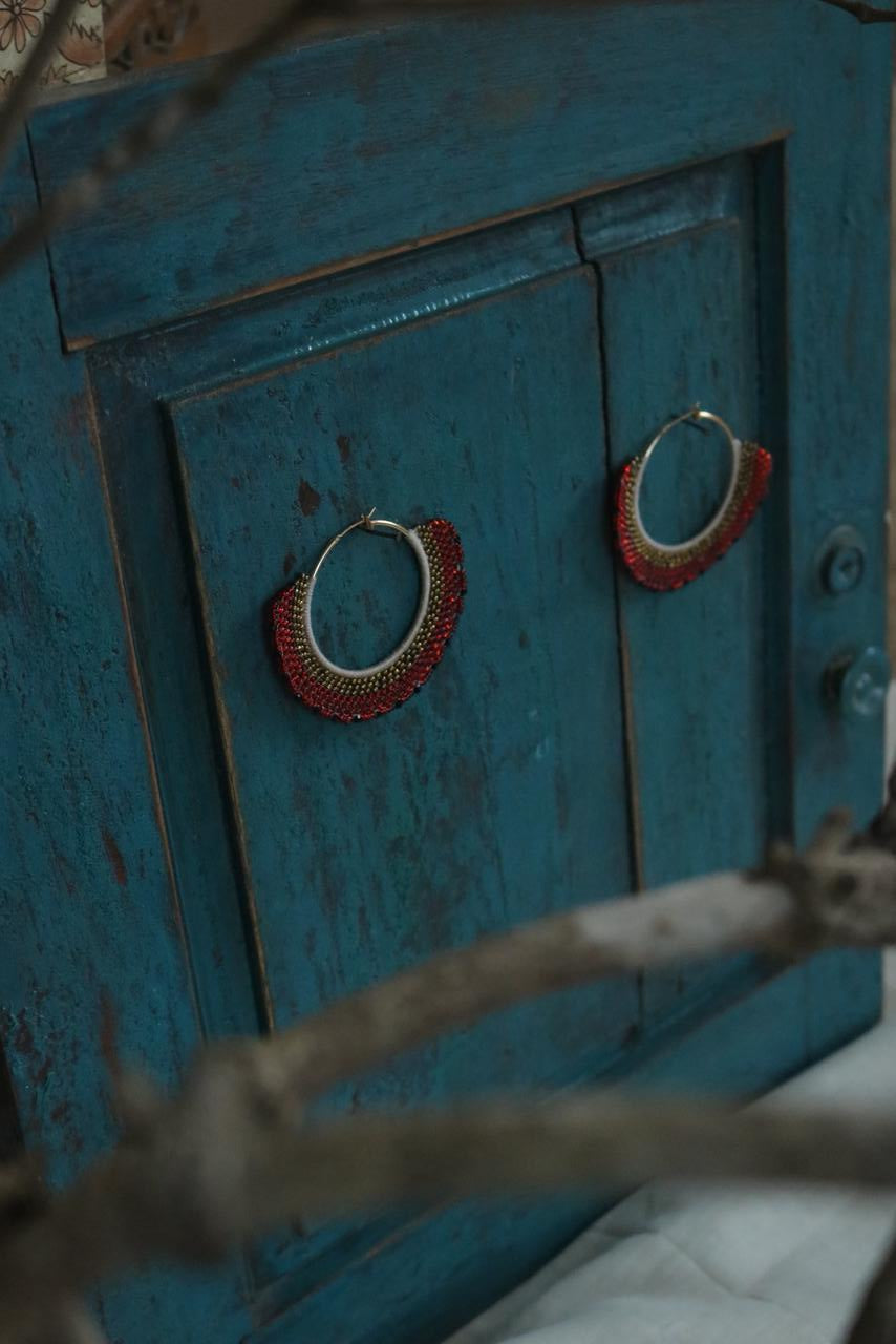 HANDMADE LOOP EARING