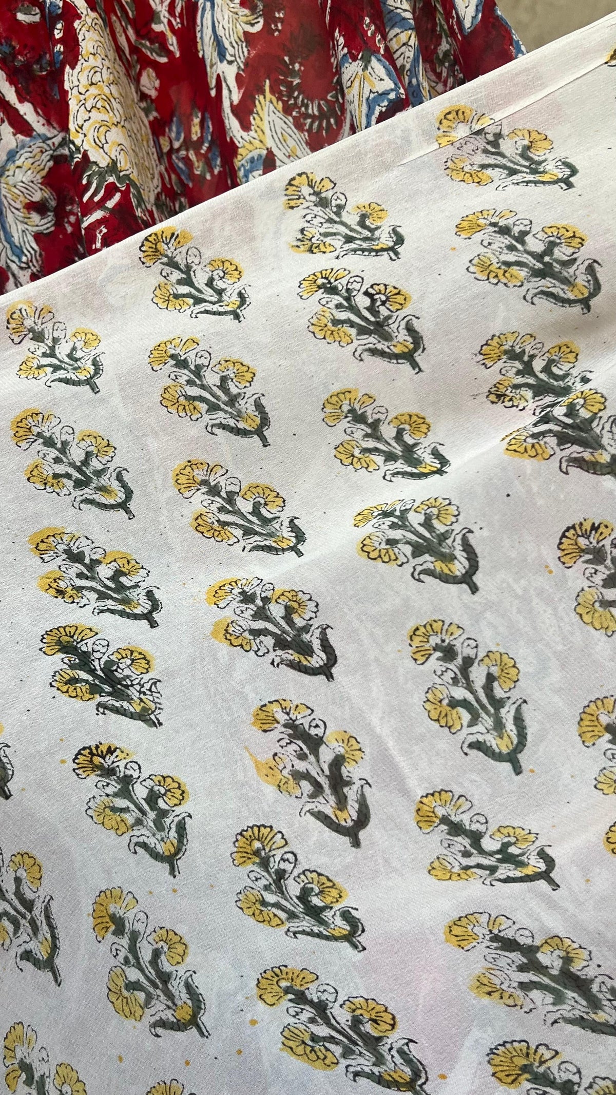 sanganeri printed georget saree