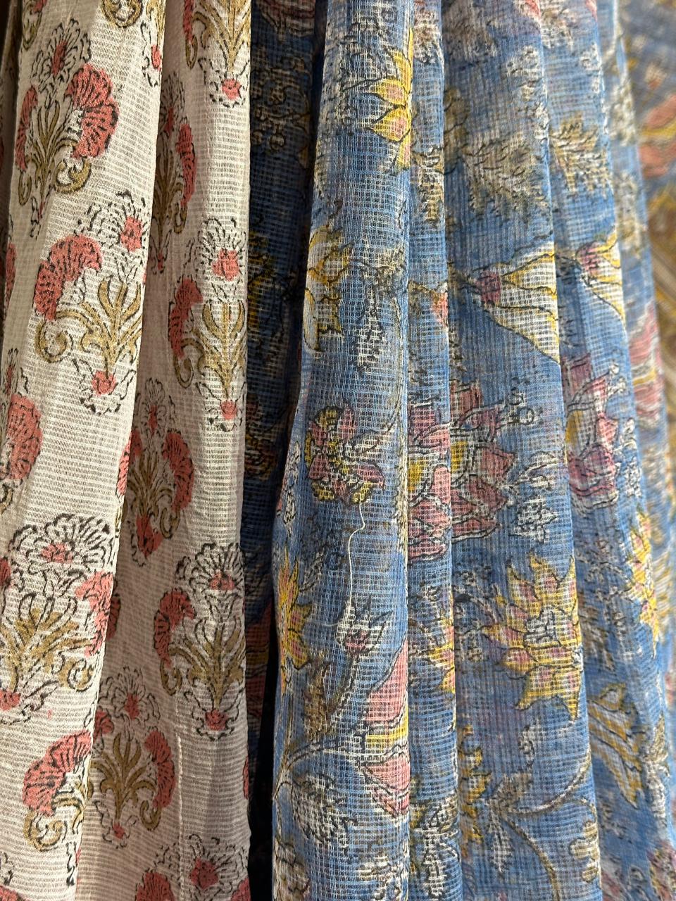 HAND BLOCK PRINTED KOTA SAREE