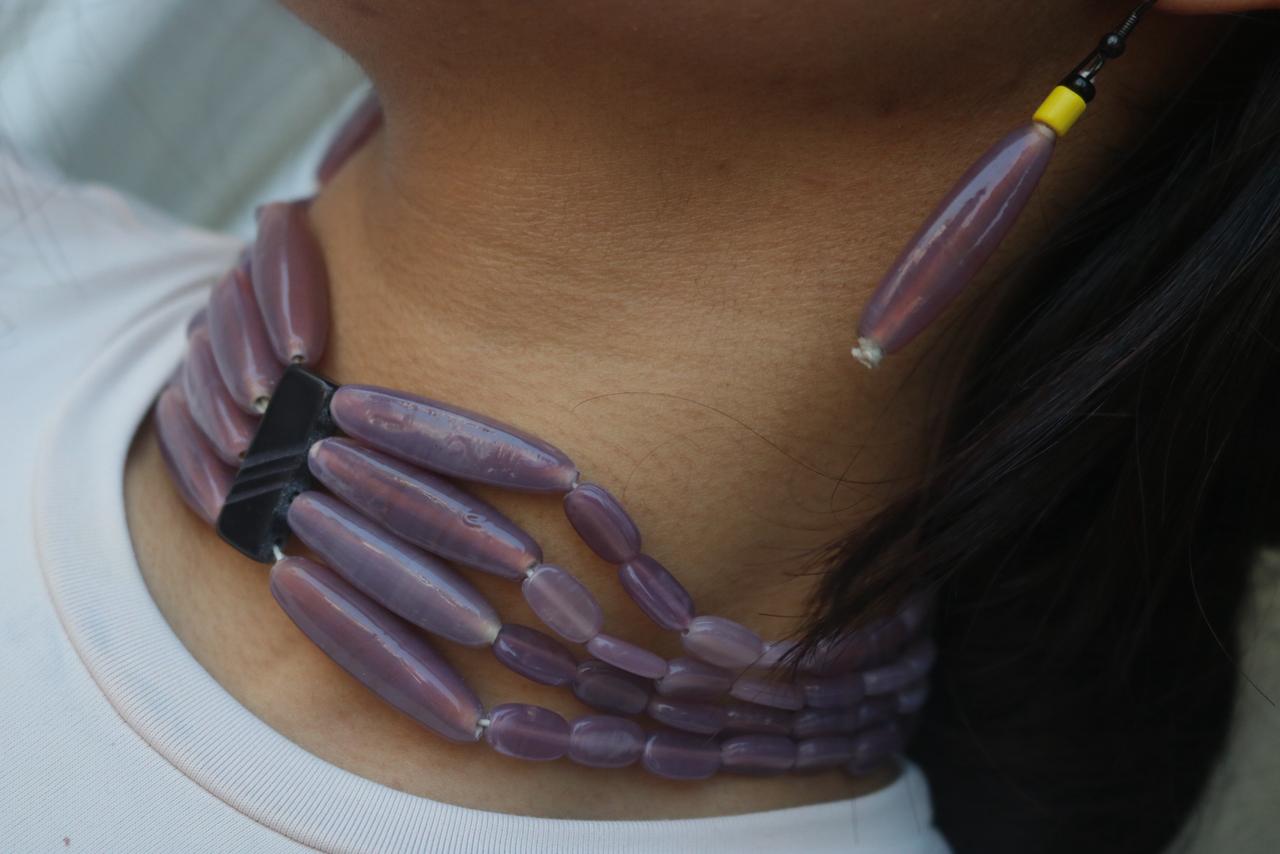 NAGA BEADED NECKPIECE