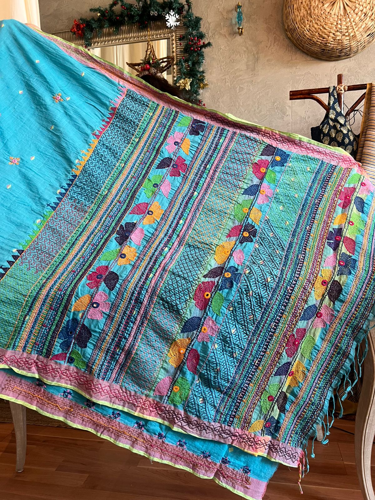 EMBROIDERY SAREE