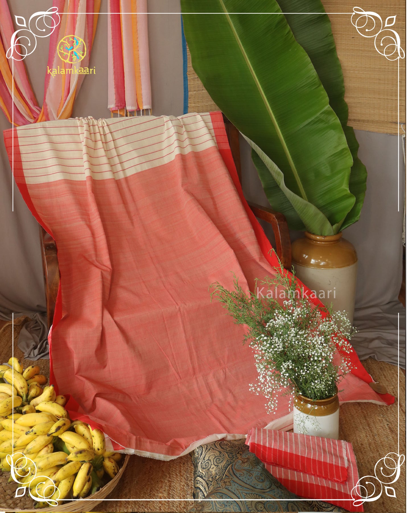 Kerala Kara Saree ( Kaithari Onam)