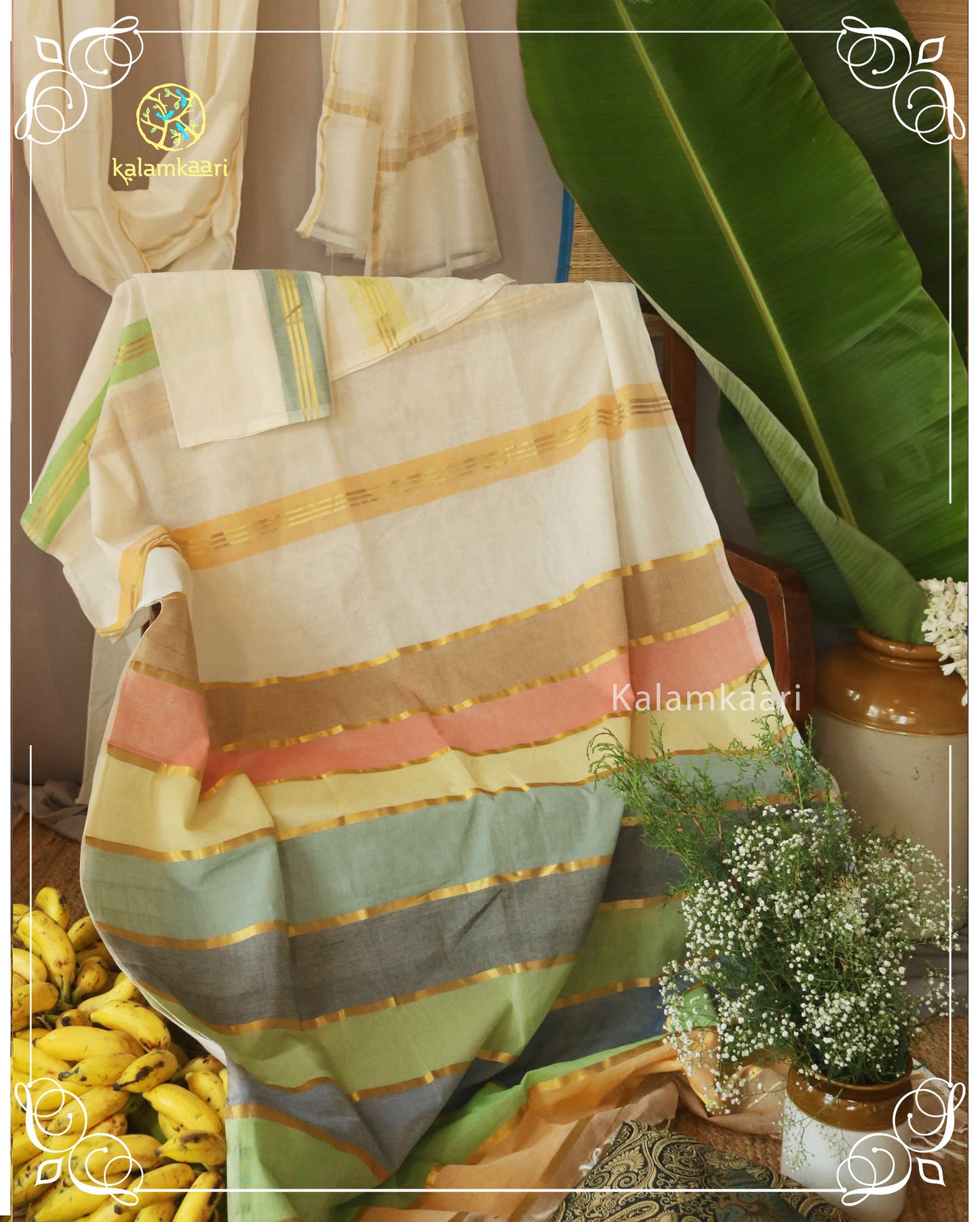 Casatta Saree (Kaithari Onam)