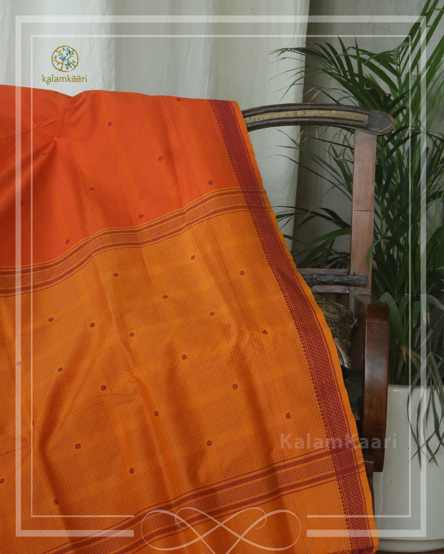 Cotton silk saree (RELOVE)