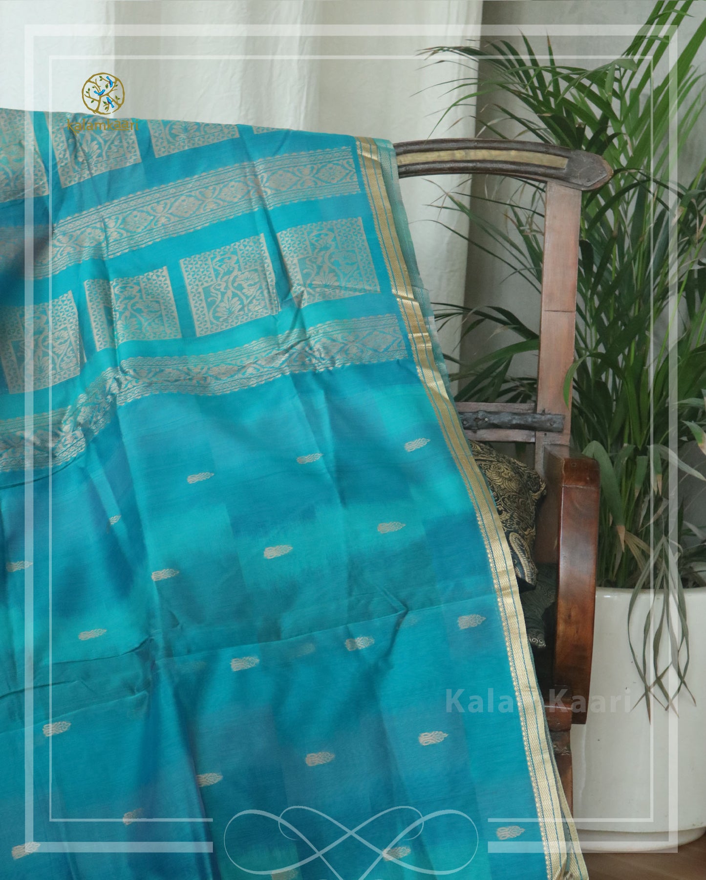 Kora silk saree (RELOVE)