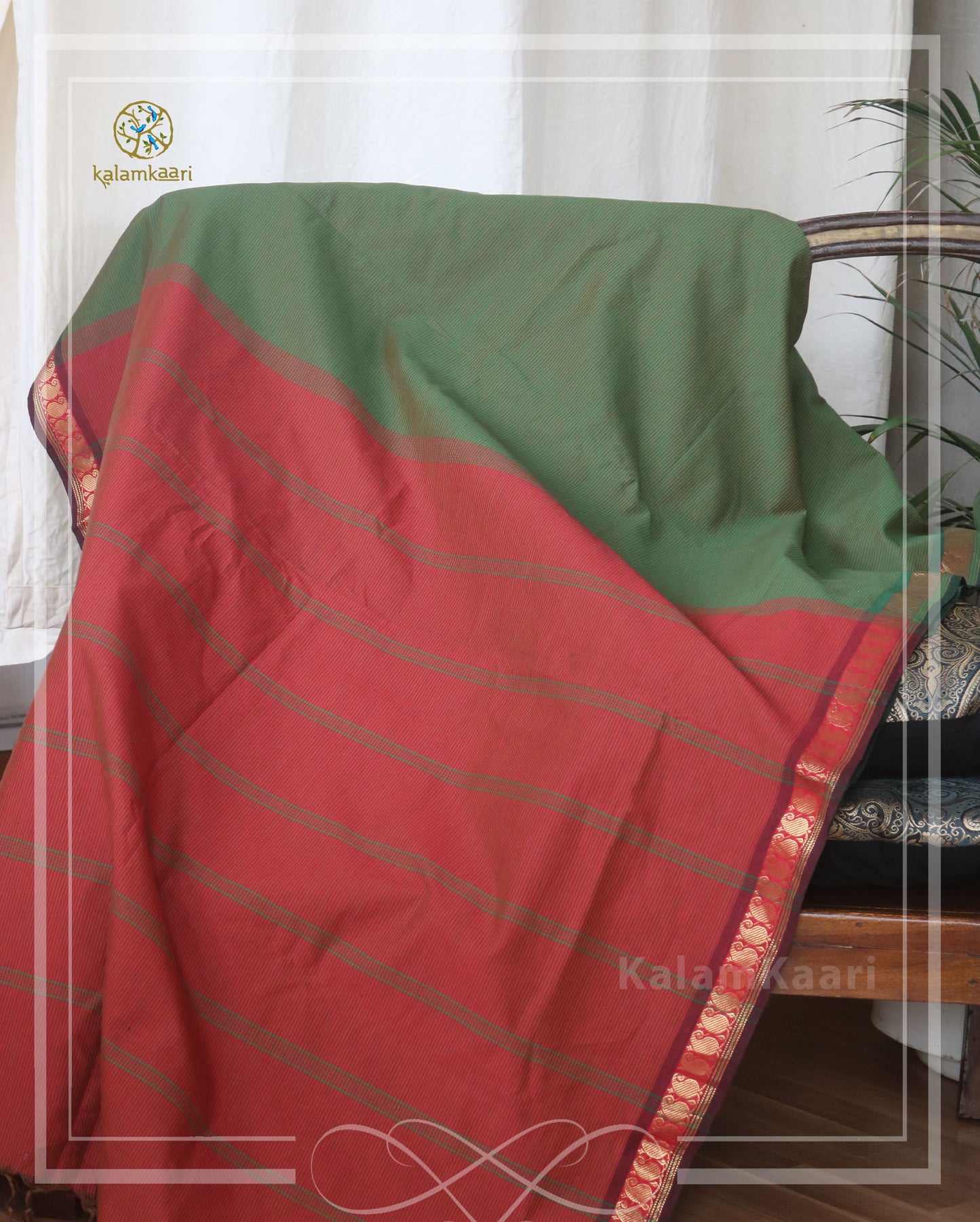 Cotton silk saree (RELOVE)