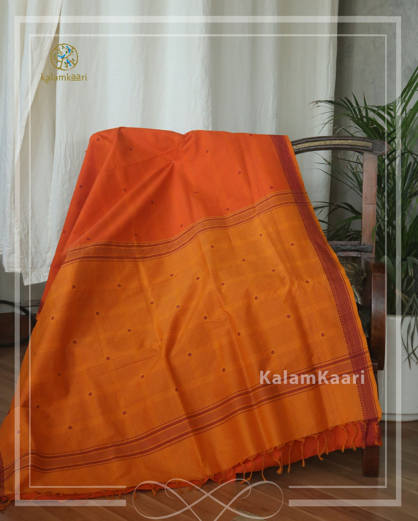 Cotton silk saree (RELOVE)