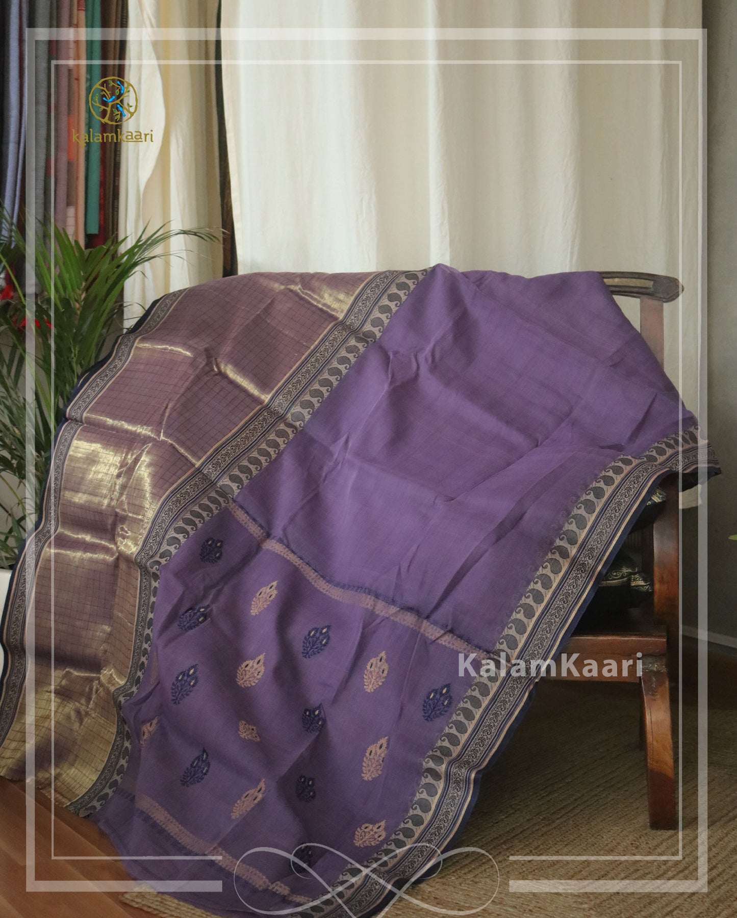 Bengal cotton with zari (RELOVE)