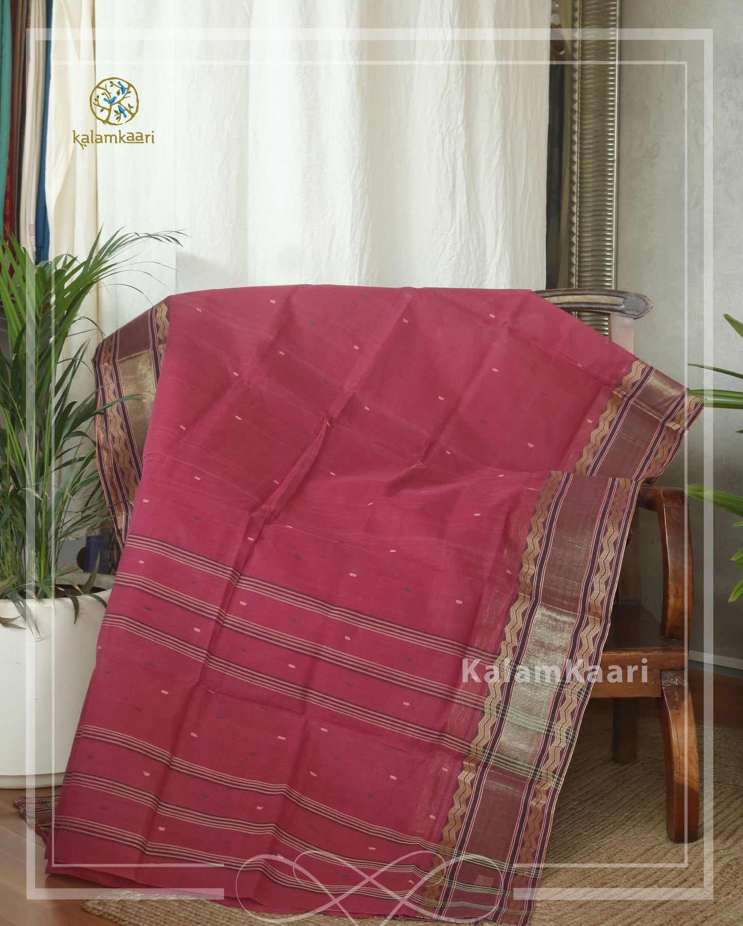 Bengal cotton saree (RELOVE)