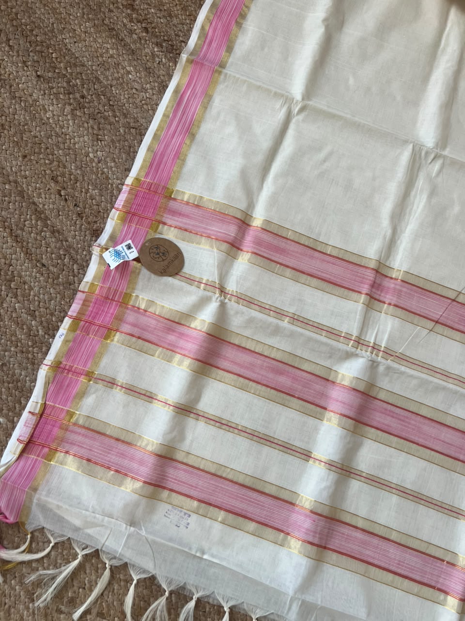 Blush Pink kasavu