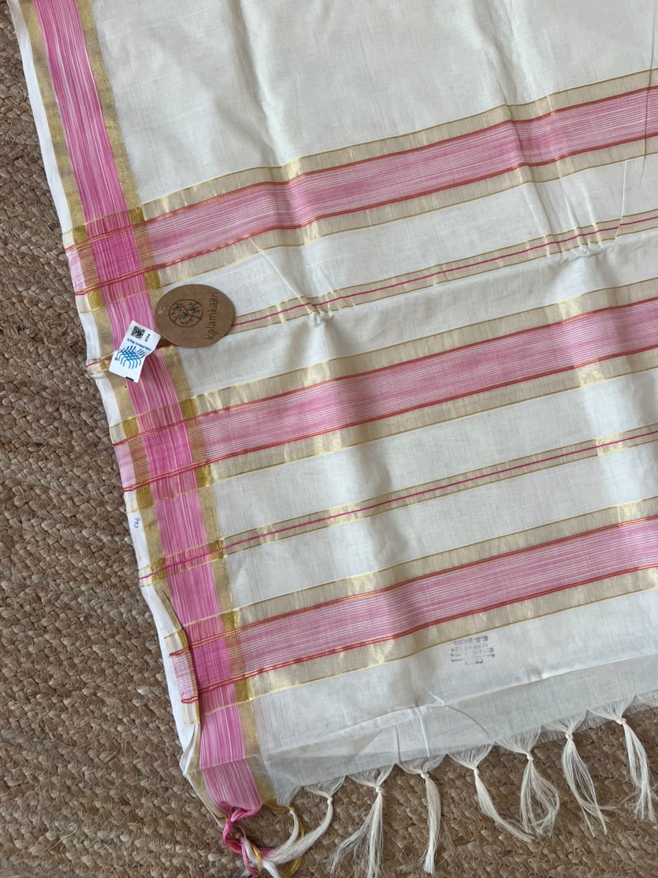 Blush Pink kasavu