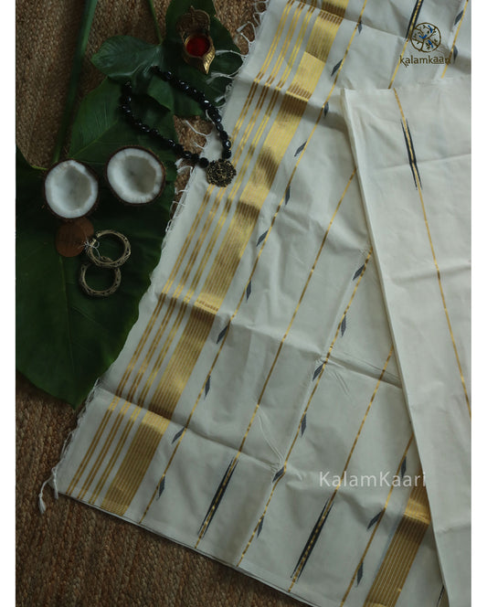 CHUTTI KASAVU SAREE