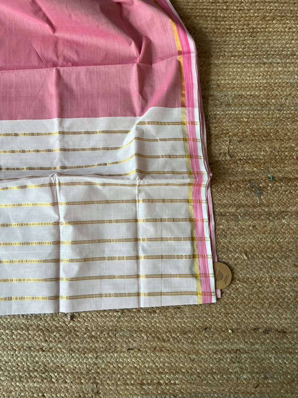 Rose Kasavu Saree