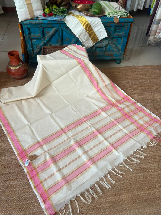 Blush Pink kasavu