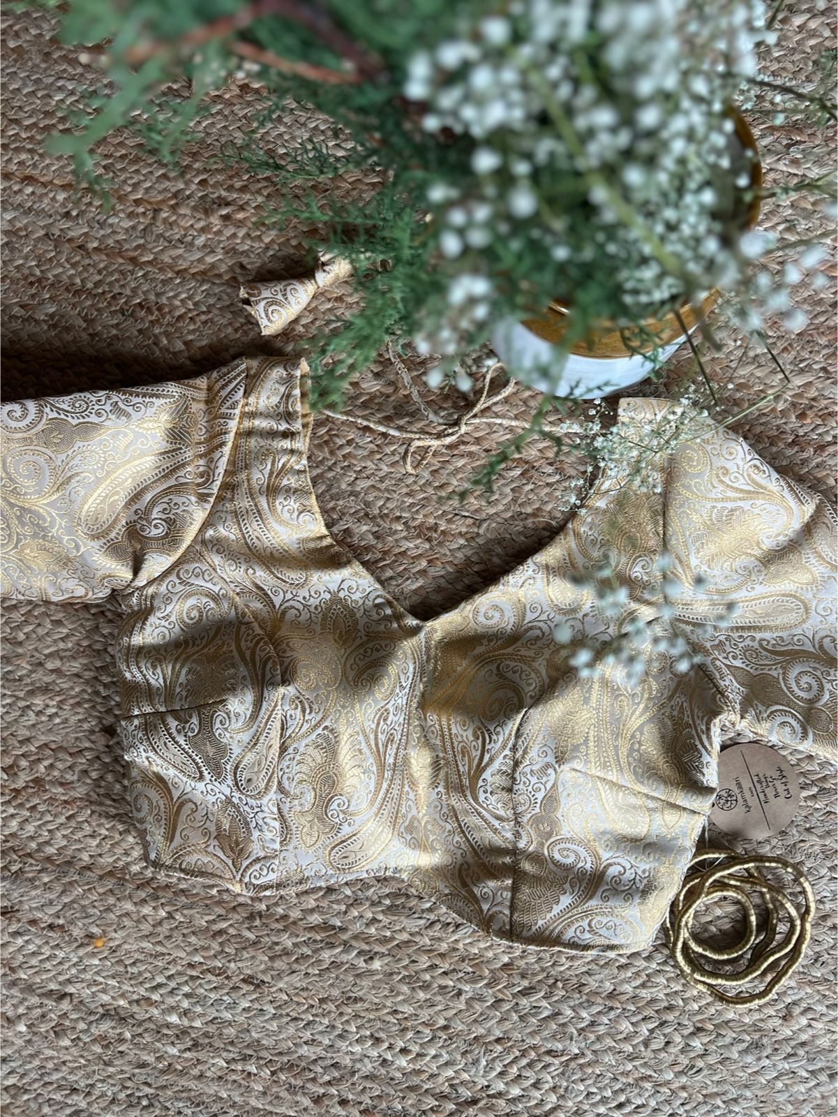 Banarasi brocade blouse