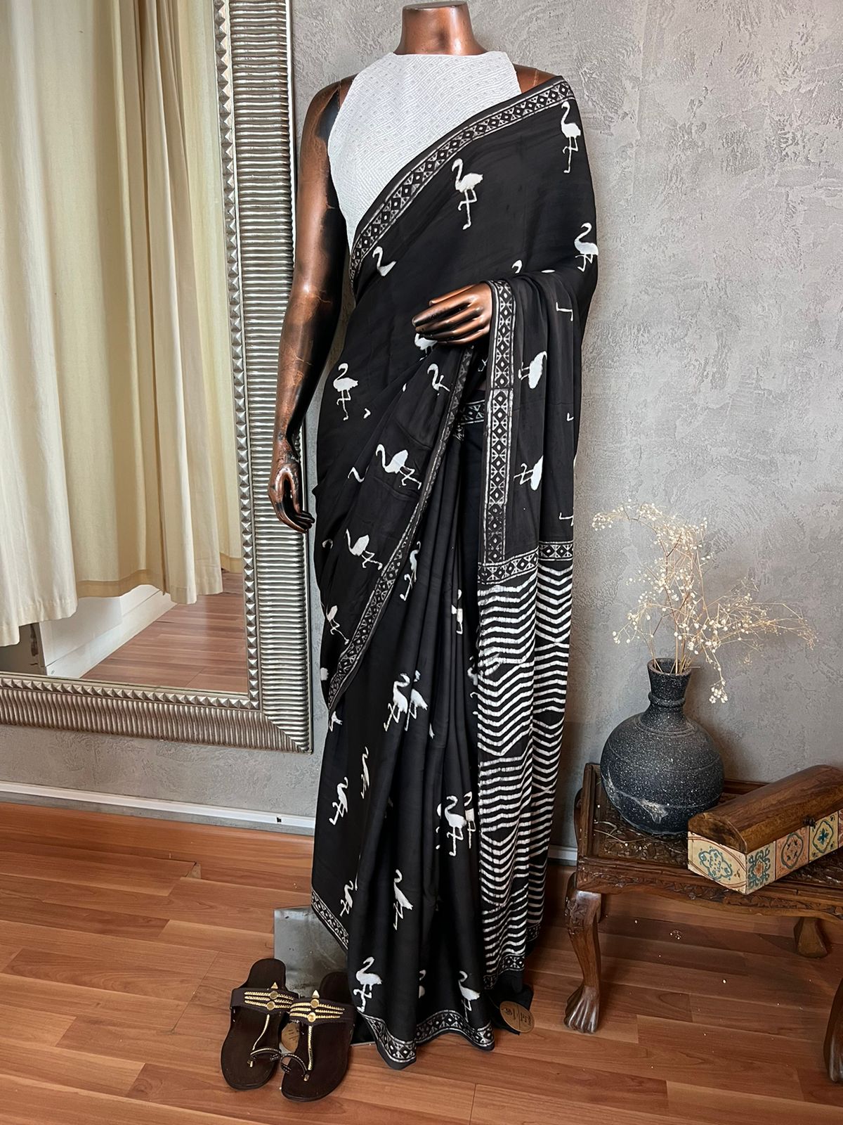 COFEE BROWN MODAL SAREE