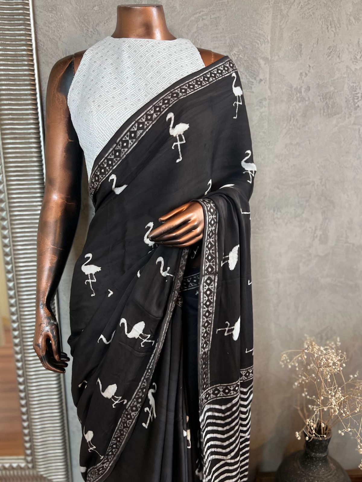 COFEE BROWN MODAL SAREE