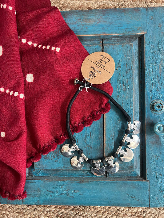BIB NECKLACE SILVER
