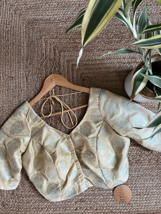 Banarasi silk blouse