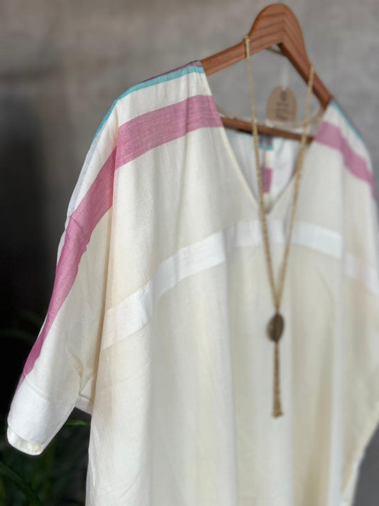 Kerala Kara Kaftan dress
