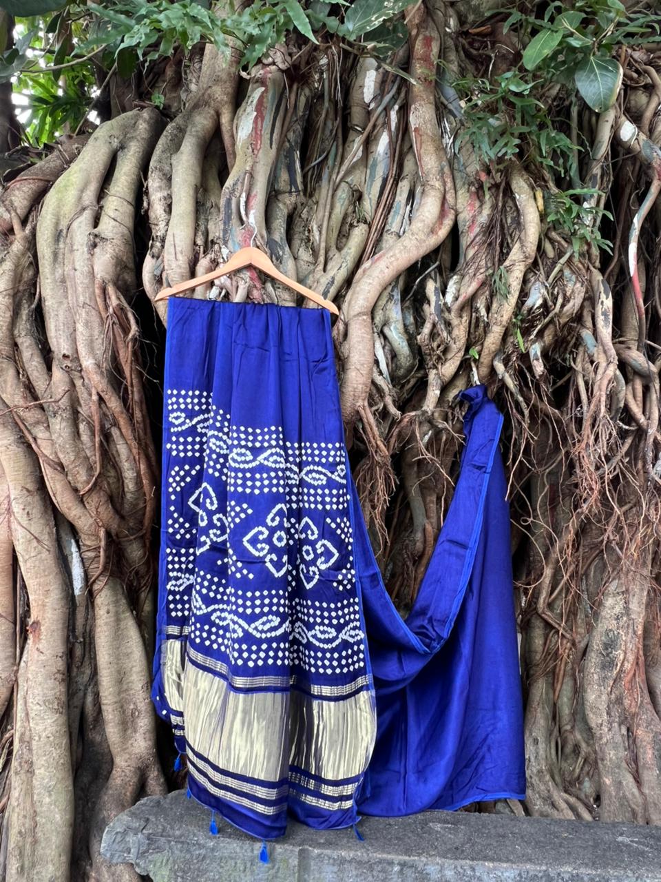 MODAL SILK BANDINI_BLUE