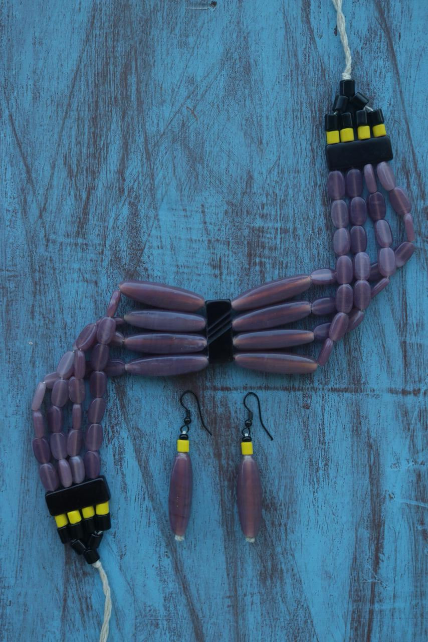 NAGA BEADED NECKPIECE