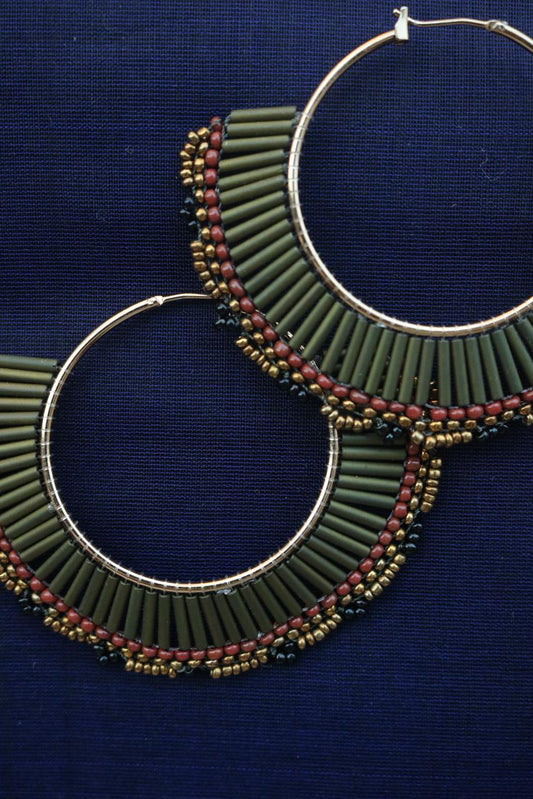 HANDMADE LOOP EARING