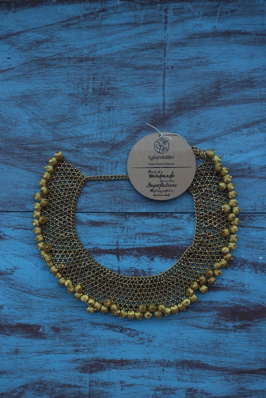 MESH BRASS CHOKER