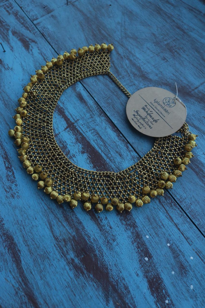 MESH BRASS CHOKER