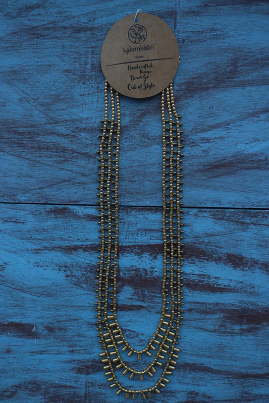 3 LAYER BRASS NECKPIECE