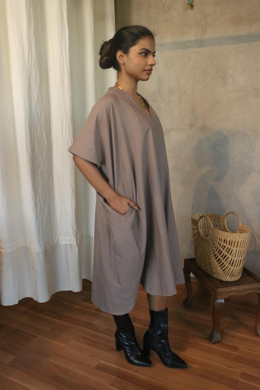 COTTON LINEN KAFTAN