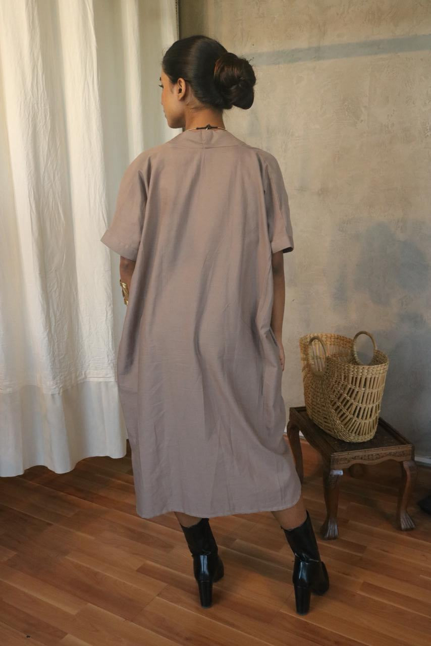 COTTON LINEN KAFTAN