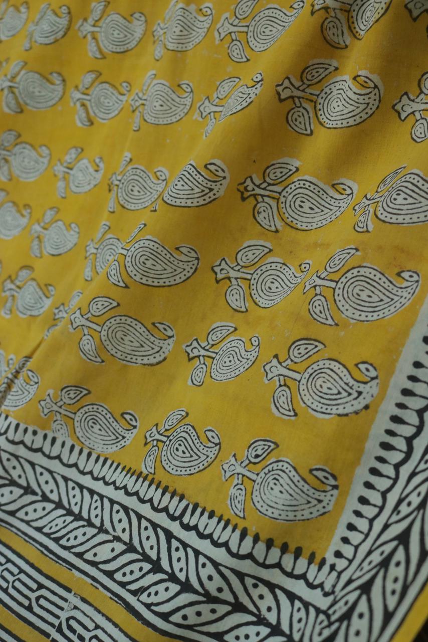 MULL COTTON PRINTED SAREE