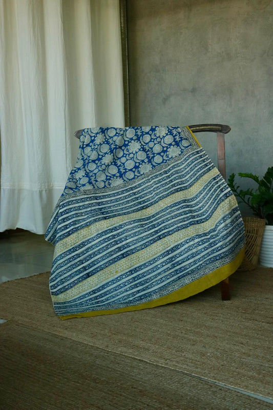 MULL COTTON PRINTED SAREE