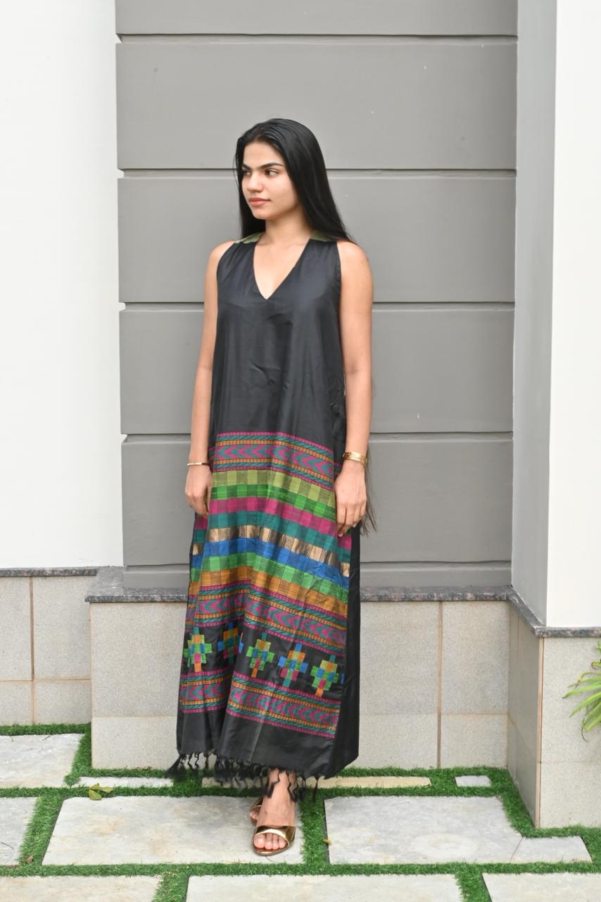 BLACK LONG DRESS
