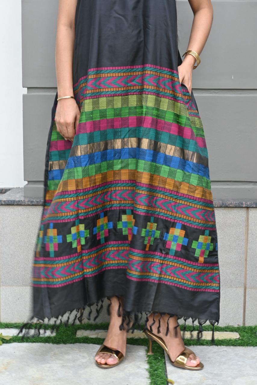 BLACK LONG DRESS