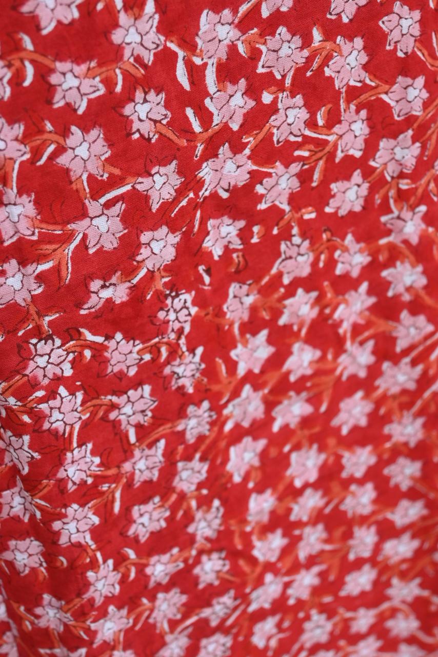 Blockprinted dress~Chameli