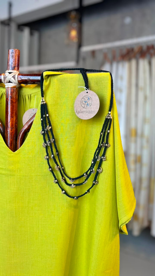 DHOKRA 3 LAYER NECKPIECE