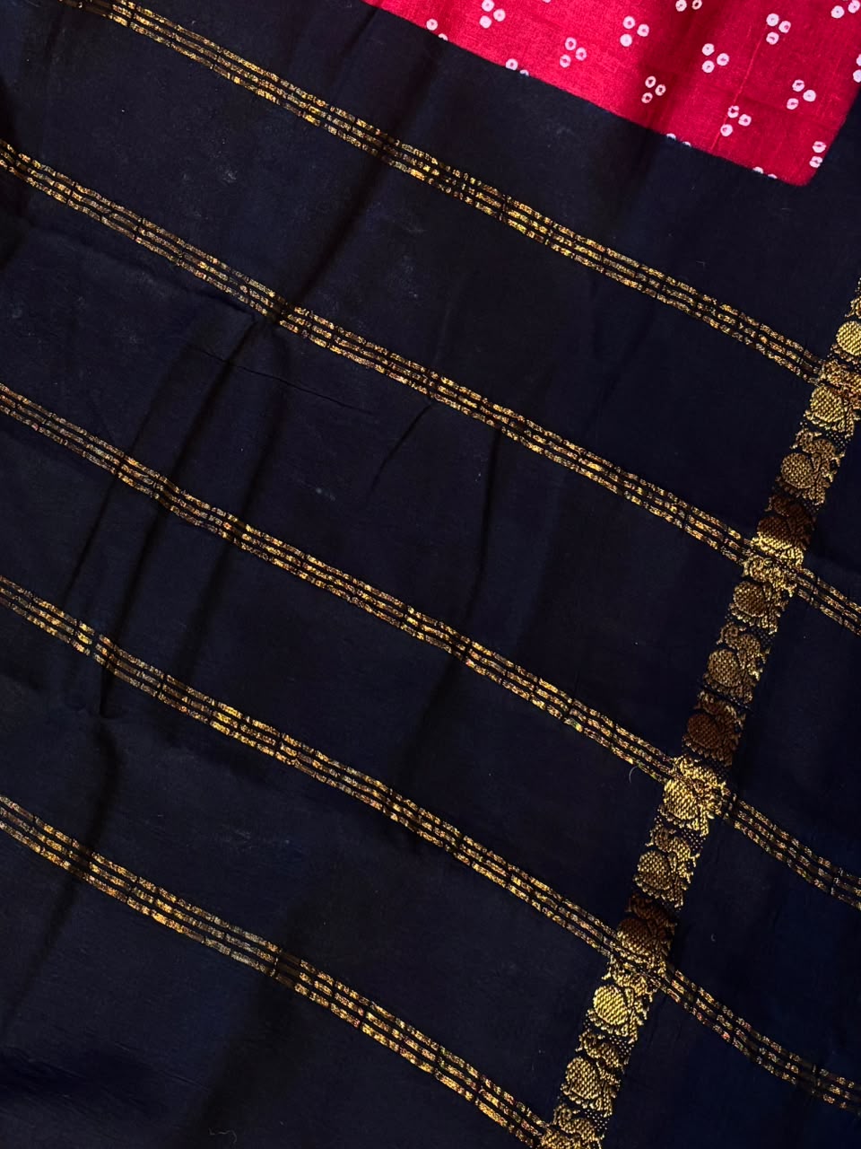ATCHUKATTU PINK AND BLUE  SUNGUDI COTTON SAREE