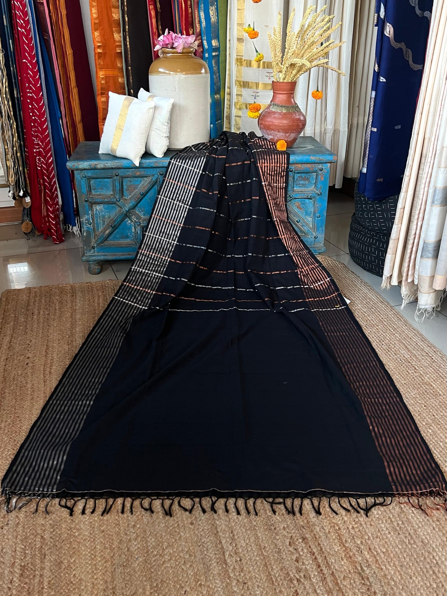 COLORED KASAVU SAREES