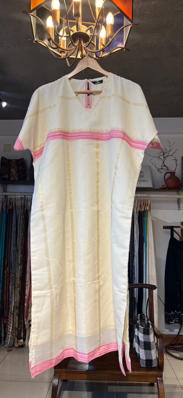 Beyond Kasavu Collective- Kaftan Edit