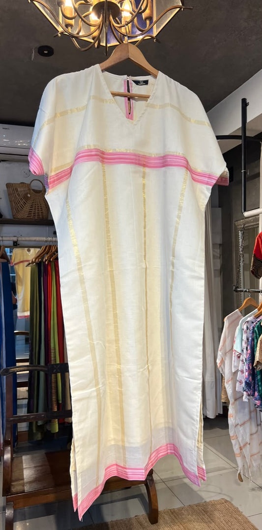 Beyond Kasavu Collective- Kaftan Edit