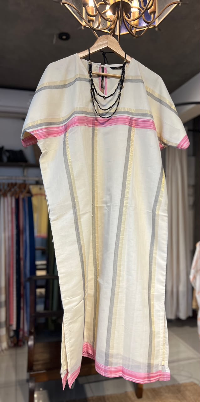 Beyond Kasavu Collective- Kaftan Edit