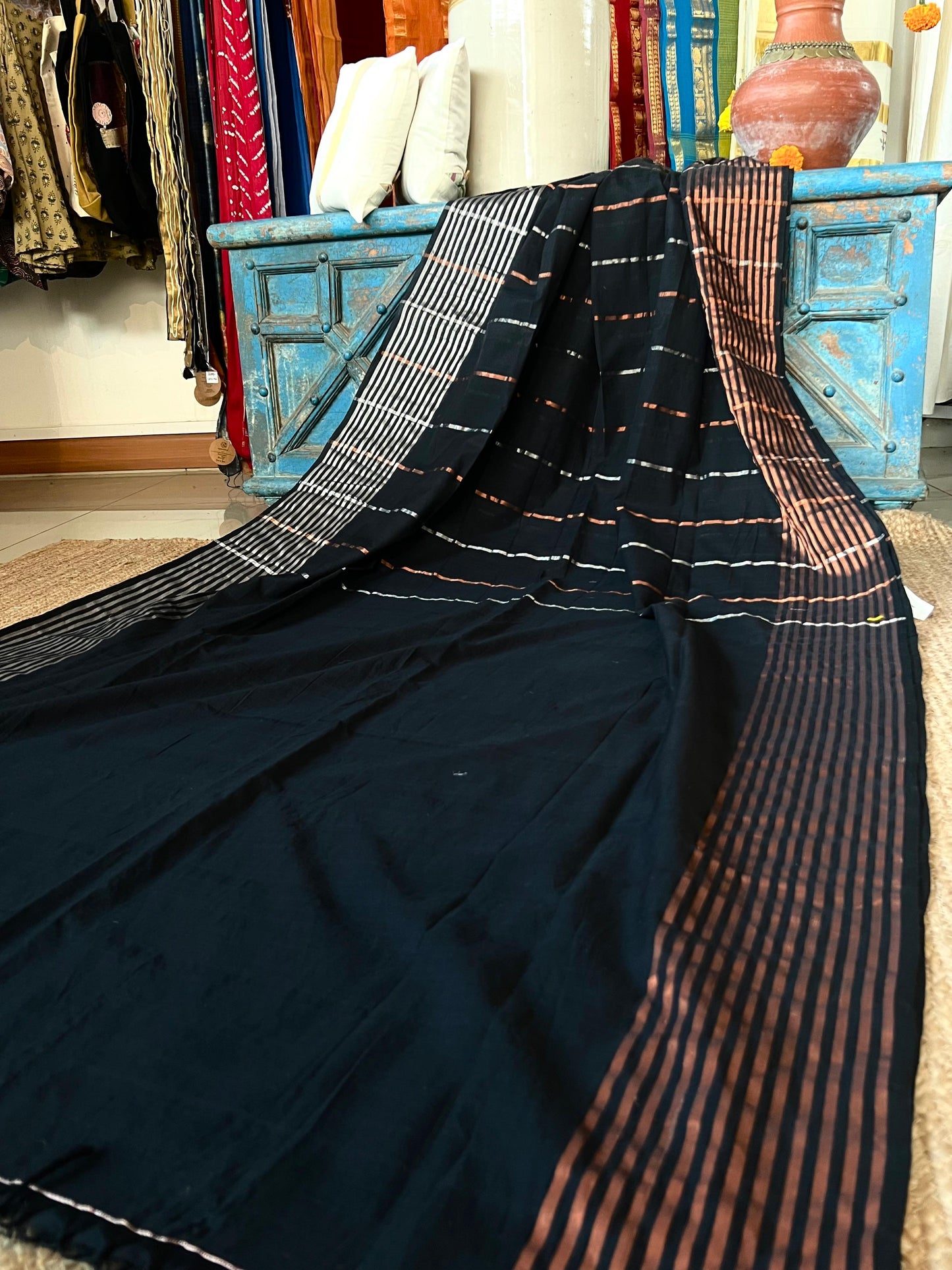 COLORED KASAVU SAREES