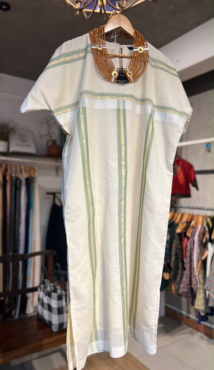Beyond Kasavu Collective- Kaftan Edit