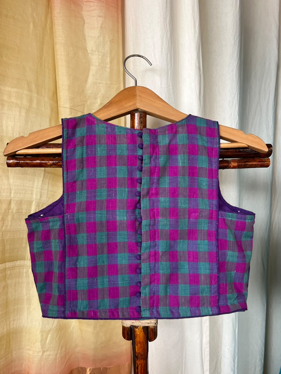 T BACK BLOUSE