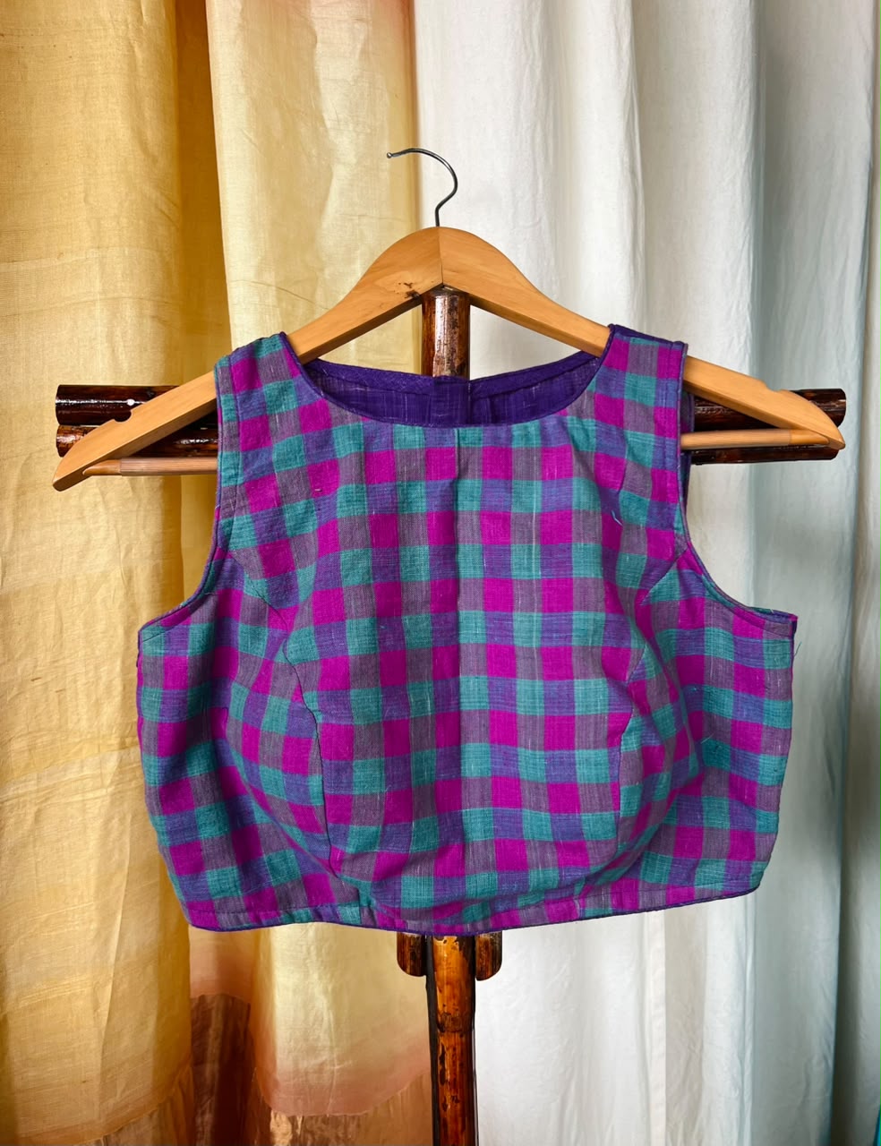 T BACK BLOUSE